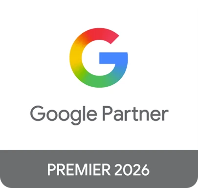 Selo Google Partner Premier 2026